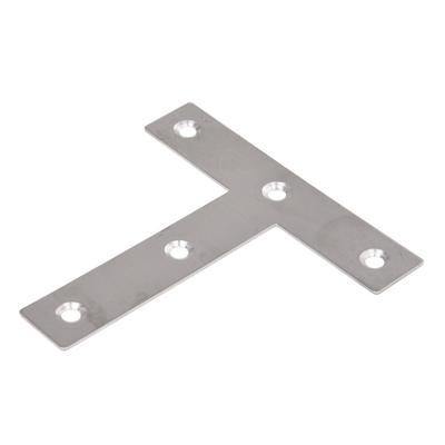 ABWR-15 Pcs Angle Plate Corner Brace Flat T Shape Repair Bracket 80Mm X 80Mm