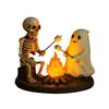 Skeleton And Ghosts Bonfire Ornaments