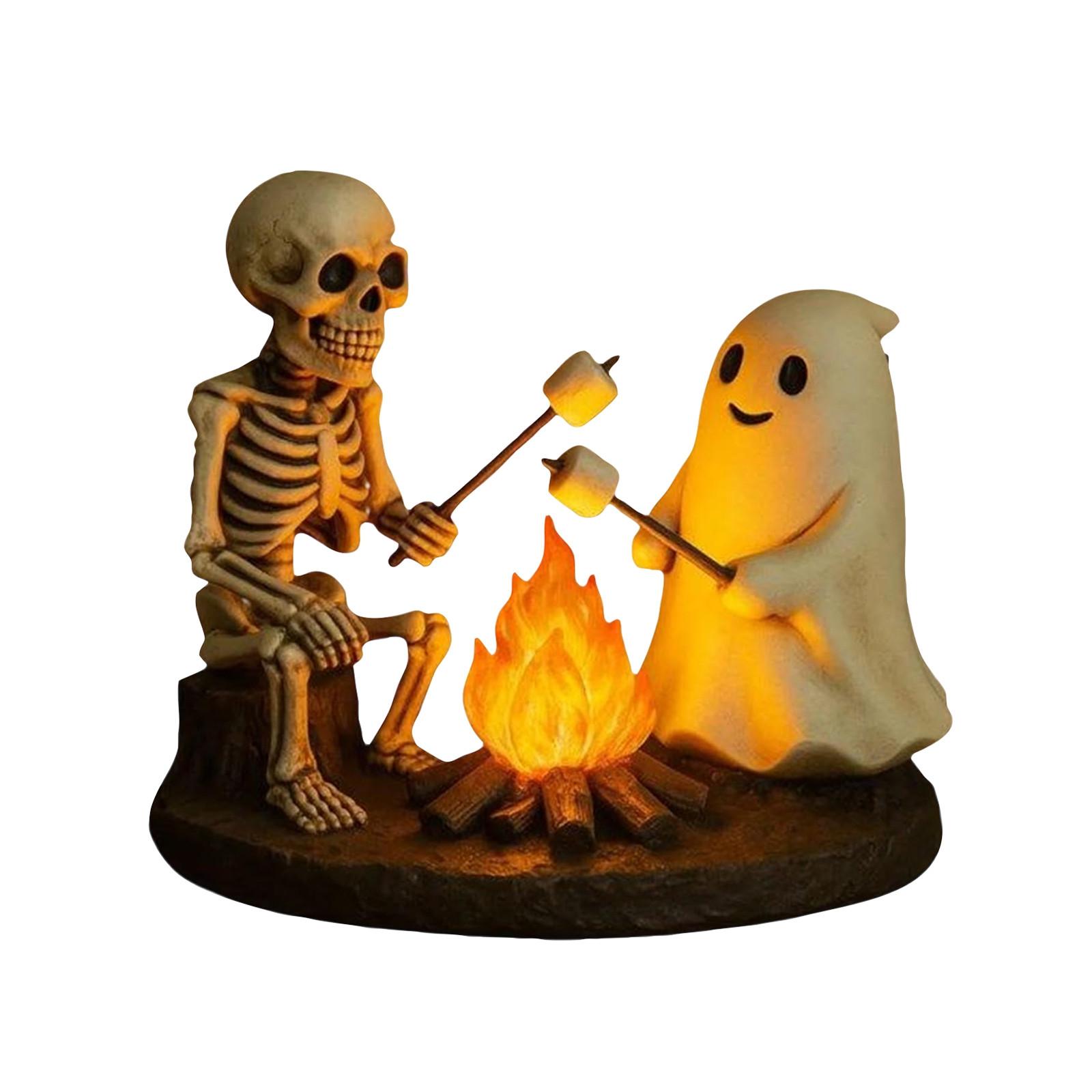 

Skeleton And Ghosts Bonfire Ornaments One Size
