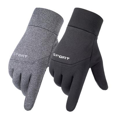 Guantes de invierno para mujer y hombre, con pantalla táctil, antideslizantes, reflectantes, impermeables, resistentes al viento, cálidos, de forro polar, para esquí y ciclismo