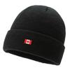 Unisex Beanies Embroidered Canada Flags Knitted Hats Custom Text Winter Thick Caps Men Women Female Caps Warmer Bonnet Hat