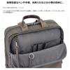 Slipham Business Kompatibilní s 15palcovým formátem A4 Slim 2way 11472 10582 Navy [Ace Gene] Dámský batoh, PC, úložiště, (Sustainer ver.)