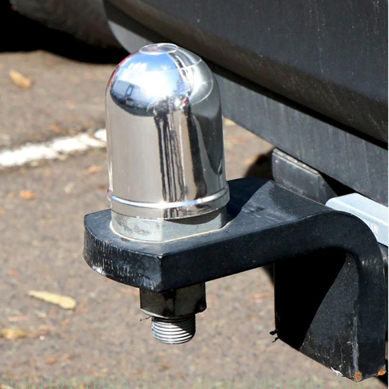 Car Vehicle Auto Tow Bar Ball Cover 50mm Plastic Prevent Grease and Dirt Hitch Caravans Protections Universal