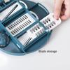 Kitchen  Multi-Function Potato Shredded Vegetable Cutting Machine Househ