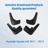 Styled Molded Car Mud Flaps For Hyundai Sonata I45 YF 2011 2012 2013 Mudflaps Splash Guards Flap Mudguards Car