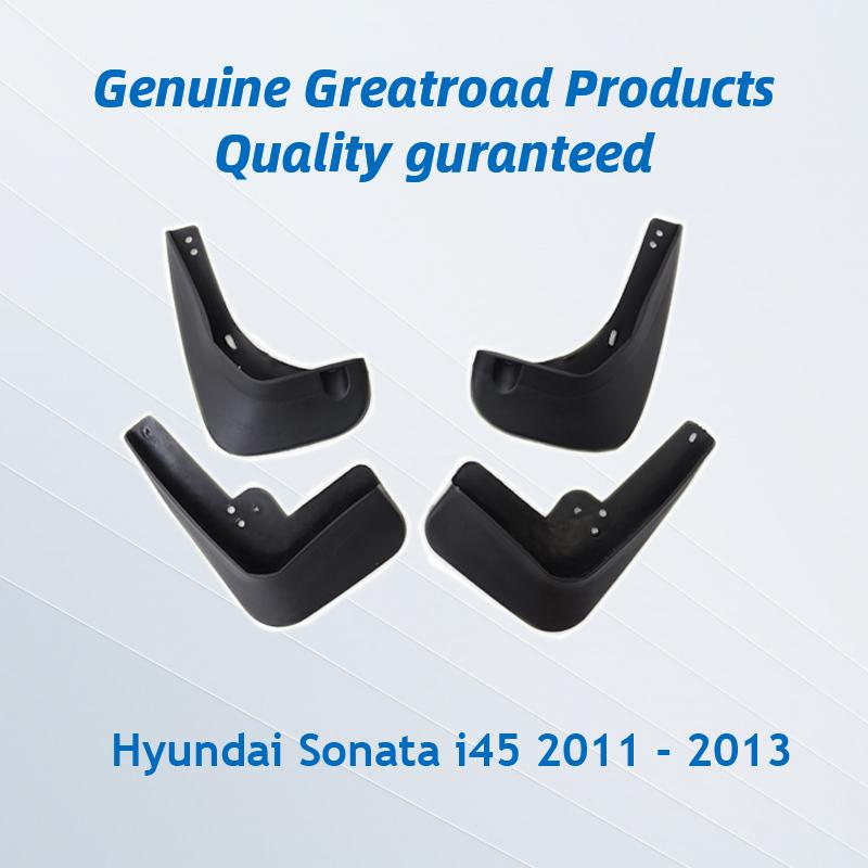 Styled Molded Car Mud Flaps For Hyundai Sonata I45 YF 2011 2012 2013 Mudflaps Splash Guards Flap Mudguards Car