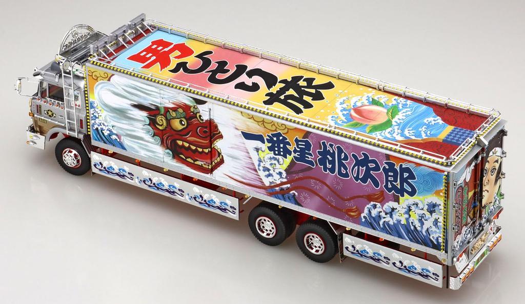 Aoshima Bunka Kyozaisha Truck Yaro Series Ichibanboshi Tenka Gomen Plastic Model 1/32 No.5