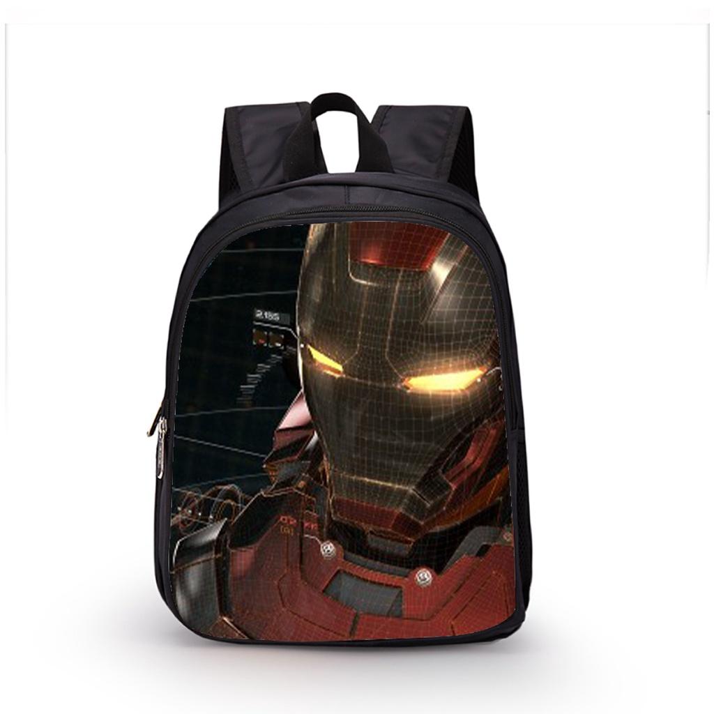 Marvel Iron Man Waterproof Backpack Large Capacity Schoolbag For Kids