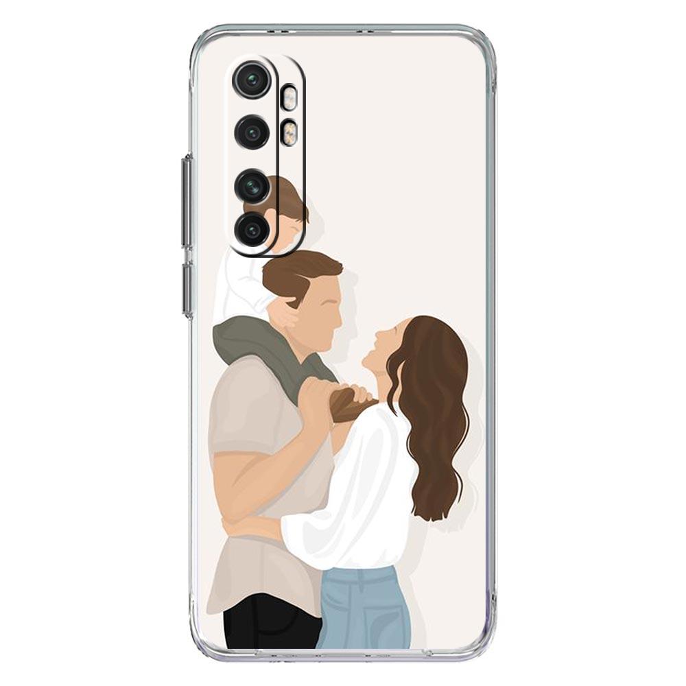 Baby Girl Mom Family Phone Case For Xiaomi Poco X5 NFC X3 F5 F4 F3 M3 14 13T 12T 12 13 Lite 11 Ultra Mi 10T 5G 11X Pro Cover