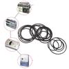 Rubber Drive Belts for and Video Players 30/50PCS Set Sturdy and Stable Mixed Size 30-65mm Width 1.2mm