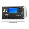 MP3 WAV Decoder Amplifier MP3 Player Bluetooth 5.0 Decoder Board Car FM Radio Module Support TF USB AUX 3.5 WAV Call Recording