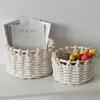 Nursery Storage Toy Organization Baskets Delicate Handwoven Storage Baskets For Shelving And Closet Organization Needs