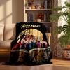 Hocus Pocus Custom Flannel Blankets Soft Warm Cozy Throws for Home Decor Holiday Gifts