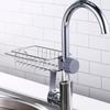 Faucet Rack Kitchen Stainless Steel Sink Storage Rack Household Sponge Rag Dishcloth Drain Rack Hanging Basket