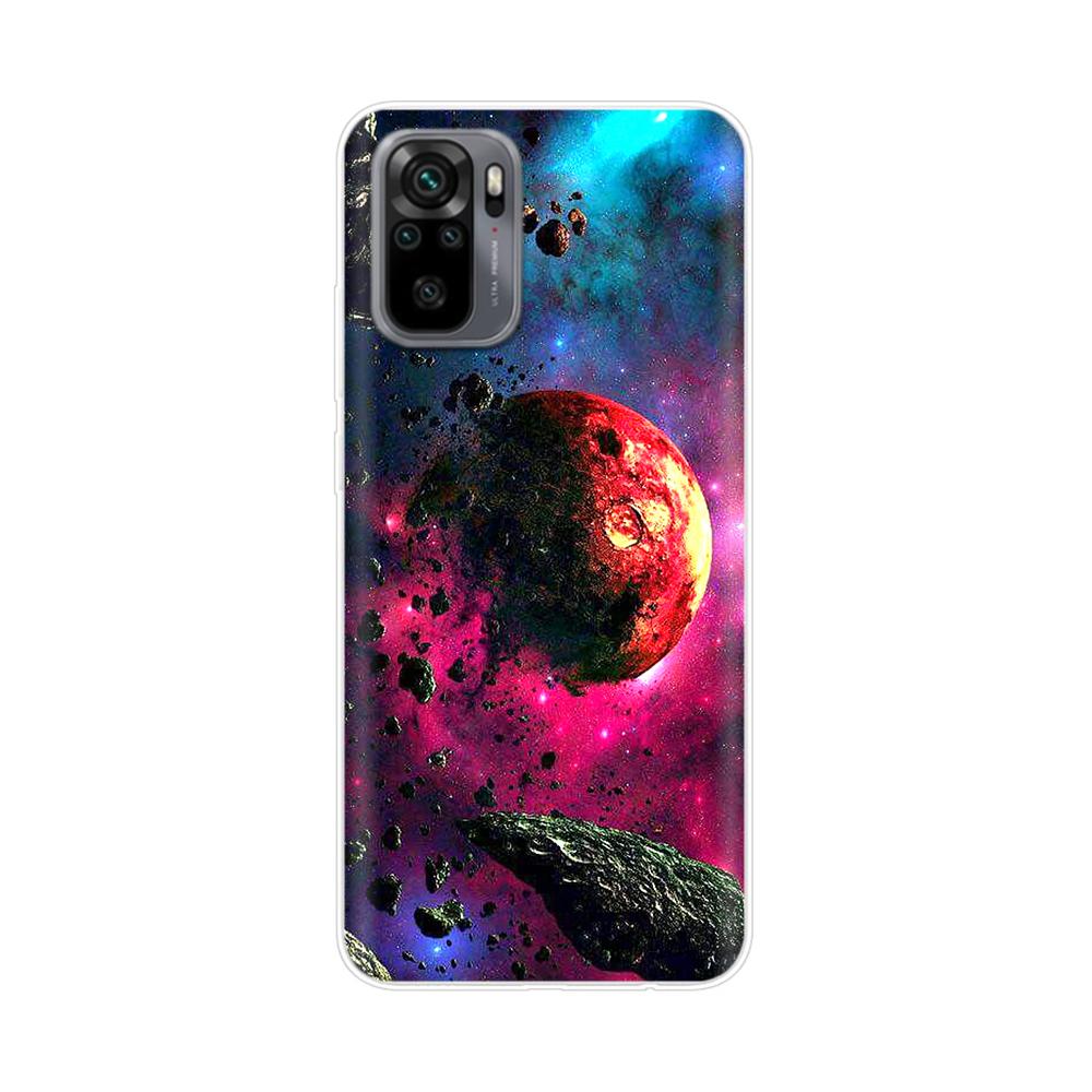 For Xiaomi Redmi Note 10S Case Note 10 Silicone Soft TPU Back Cover For Xiaomi Redmi Note 10 Pro Note10 S Phone Cases Coque Bags