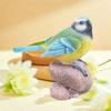 Resin Garden Bird Sculpture Cute Small Animal Model Durable Bird Statue  Outdoor Patio Porch