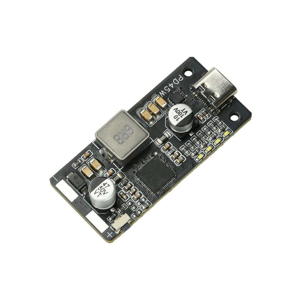 Intelligent Battery Management Module 2-6S PD45W 2S-6S Battery Charging Discharging Module Fast Charging Board