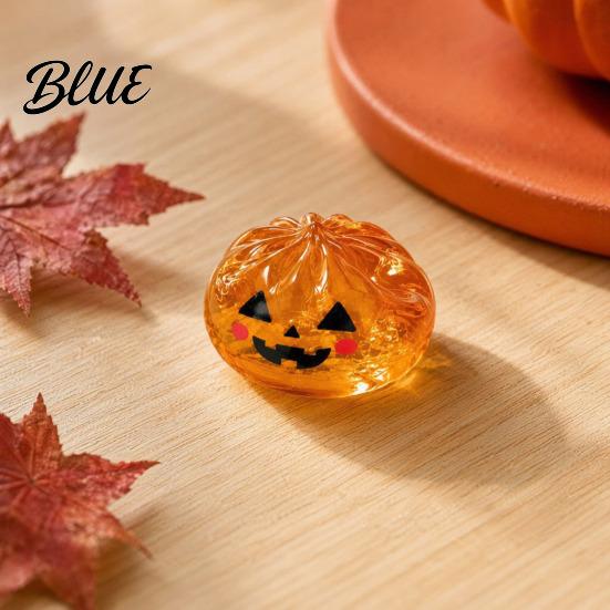 Angstlösende Schreibtischspielzeuge Halloween Glitzer Quetschball Stressball TPR Langsam aufsteigendes Fidget Toy Geschenk für Kinder Geist Kürbis Augapfel Knödel