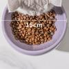 Oblique Mouth Ceramic Pet Bowl Neck Protection Pet Feeding Dish Raised Cat Bowl  Pet Feeding