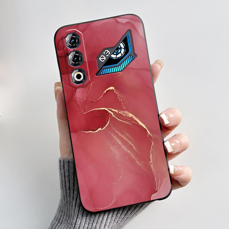 Für ZTE Nubia Neo 3 GT 5G Z2465N Hülle Süßes Kaninchen Schwarz Weiches TPU Silikon Stoßfeste Rückabdeckung Für ZTE Nubia NEO3 GT 5G Hülle