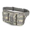 Tactical Camouflage Waterproof Fanny Pack for Outdoor, Cycling, and Mountaineering with Three Compartments