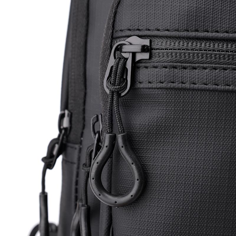 Men's Chest Bag Sports Commuter Shoulder Bag Multifunctional Nylon Large Capacity Outdoor Crossbody Bag