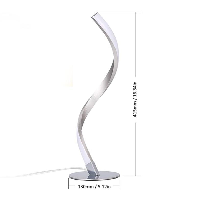 Lamp Lamp Lamp Lamp Home Lighting Living Room Romantic Spiral Modern Bedroom Decorative Night Wardrobe | Table Lamps