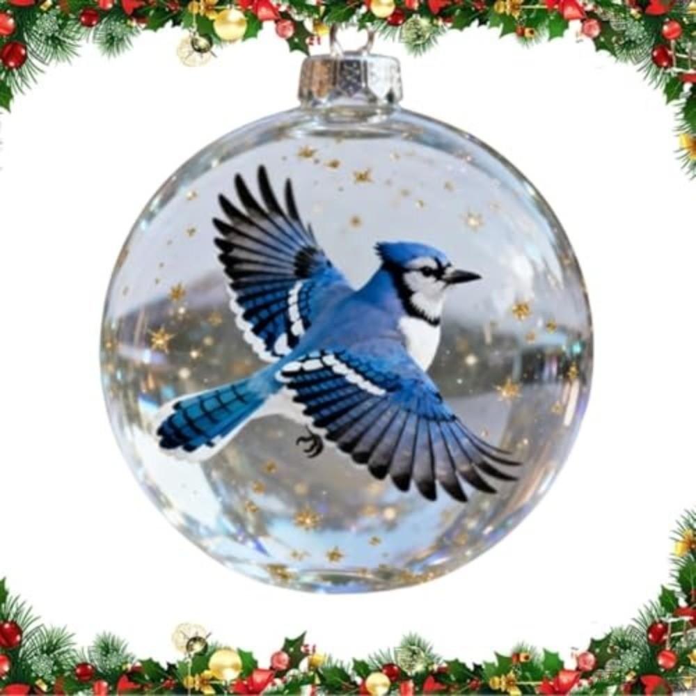 DIY Nature's BirdsOrnament Ornament Gift Acrylic Christmas Supplies  Christmas
