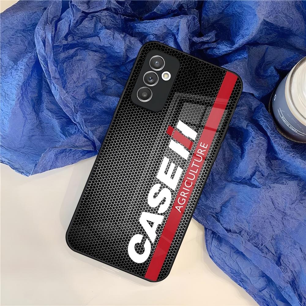 Coque de téléphone Case International Havester IH Tractor pour Samsung Galaxy S25 S24 S30 S21 S23 S20 S22 Fe Note 20 Pro Ultra Plus verre