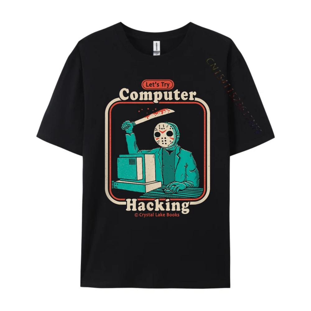 Funny Computer Hacking For Beginners Dinomike New T Shirt New In Tops & Tees Gift