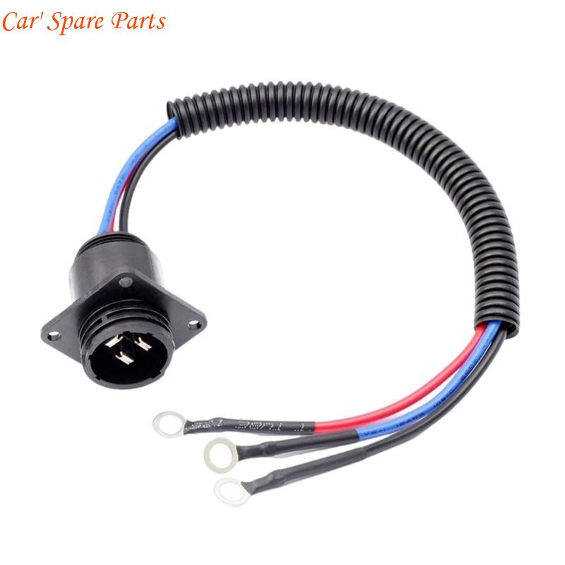 Y4UA Power Outlet Socket for Tractor 4045 Waterproof Dustproof Tractor Auxiliary Power Socket Replace RE48525 RE37651 CN