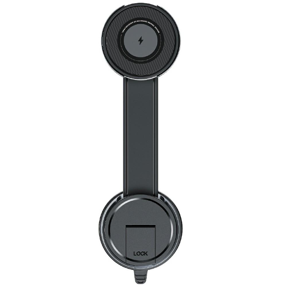 

WEKOME WP-U209 Car Suction Cup Charger 15W Rotatable Magnetic Wireless Charging Phone Holder Type A
