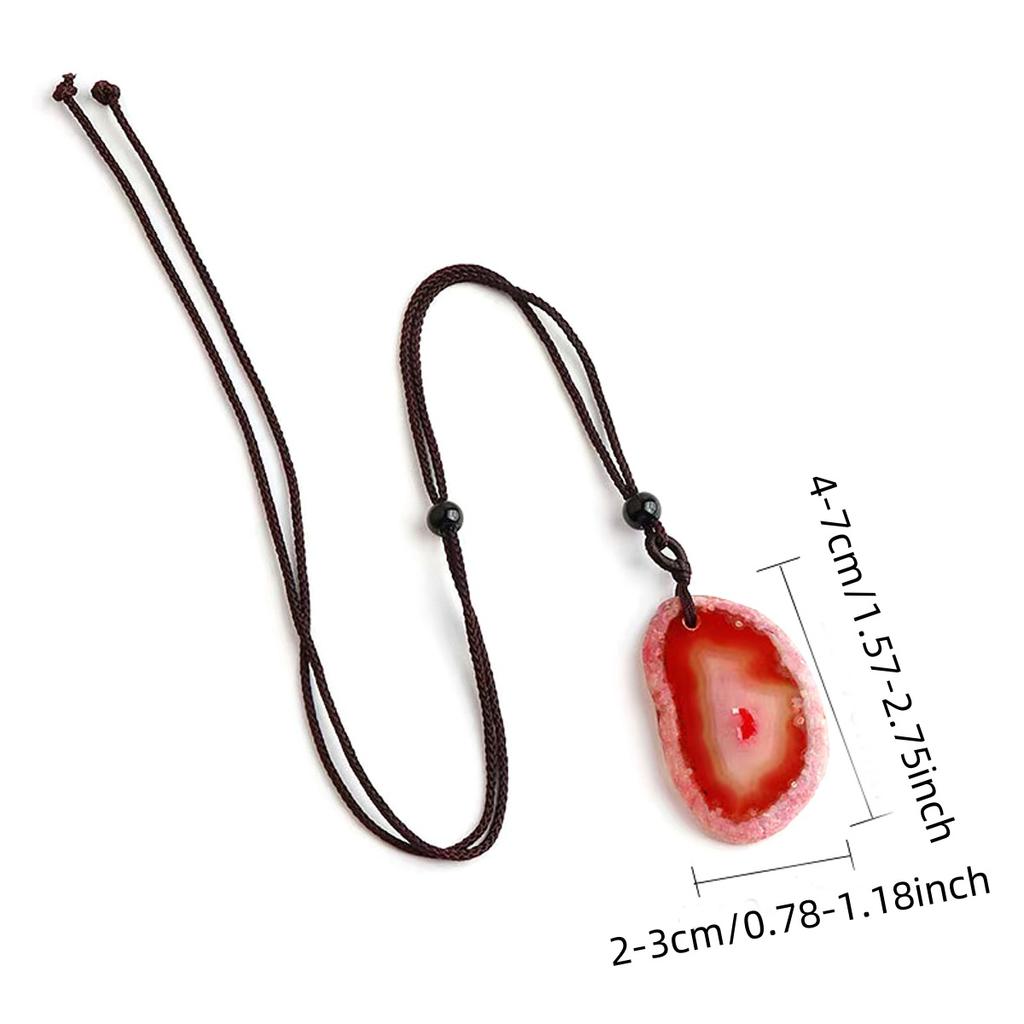 1Pc, Reiki Healing Crystal Cluster Necklace Pendant, Irregular Quartz Crystal Druzi Charms with Chain Necklaces for Women Men Jewelry, Holiday Crafts