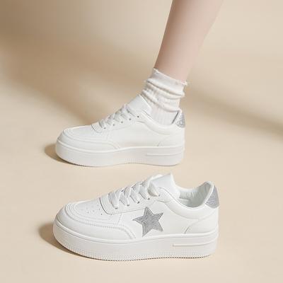 Spring New Platform Star Board Shoes Student Casual Shoes Large Size