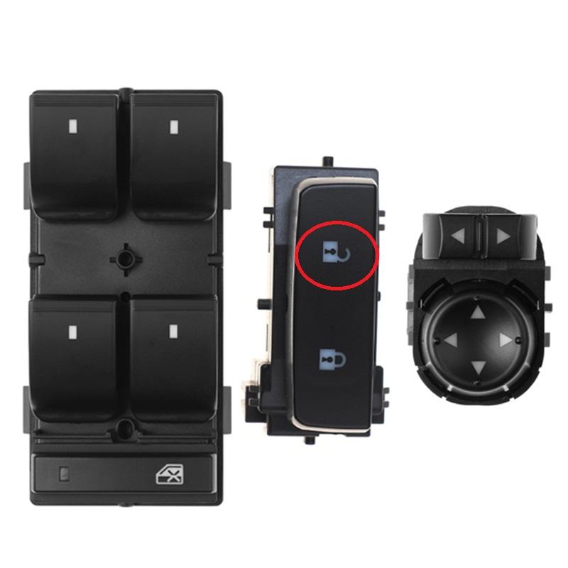 Master Window Door Lock Control Switch Mirror Adjustment 20945129 22883768 15804093 15804094 For Chevrolet Silverado GMC Sierra