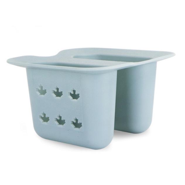 

Сливная корзина Слив раковины Синий кухонный кран Тряпки для посудомоечной машины Хранение губок Подвесная корзина Стеллаж для хранения раковины