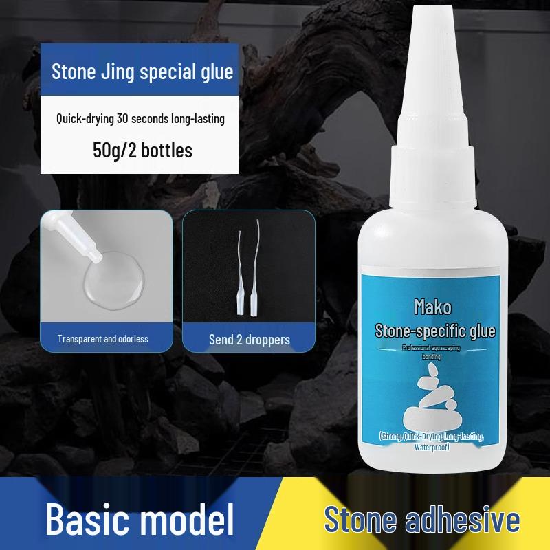 Stone Adhesive for Marble, Porcelain Tiles, Sinks, and Glass Aquariums