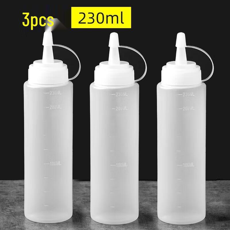 JingJingRS Squeeze Sauce Bottle with Pointed Nozzle