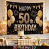 Party Backdrop Birthday 50Th Photo Booth Background Front Door Decor