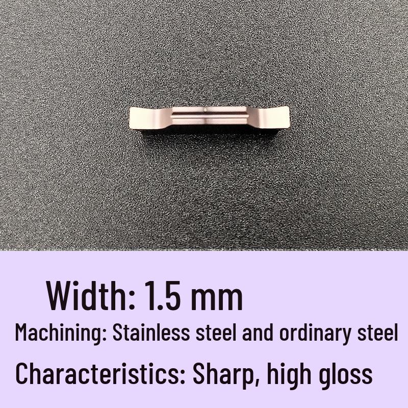 CNC Nut- und Abstechklingen: Edelstahl mggn/mgmn300/400 Einsätze