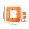 Radius Corner Jig Round Template Woodworking Tool Lightweight Positioning