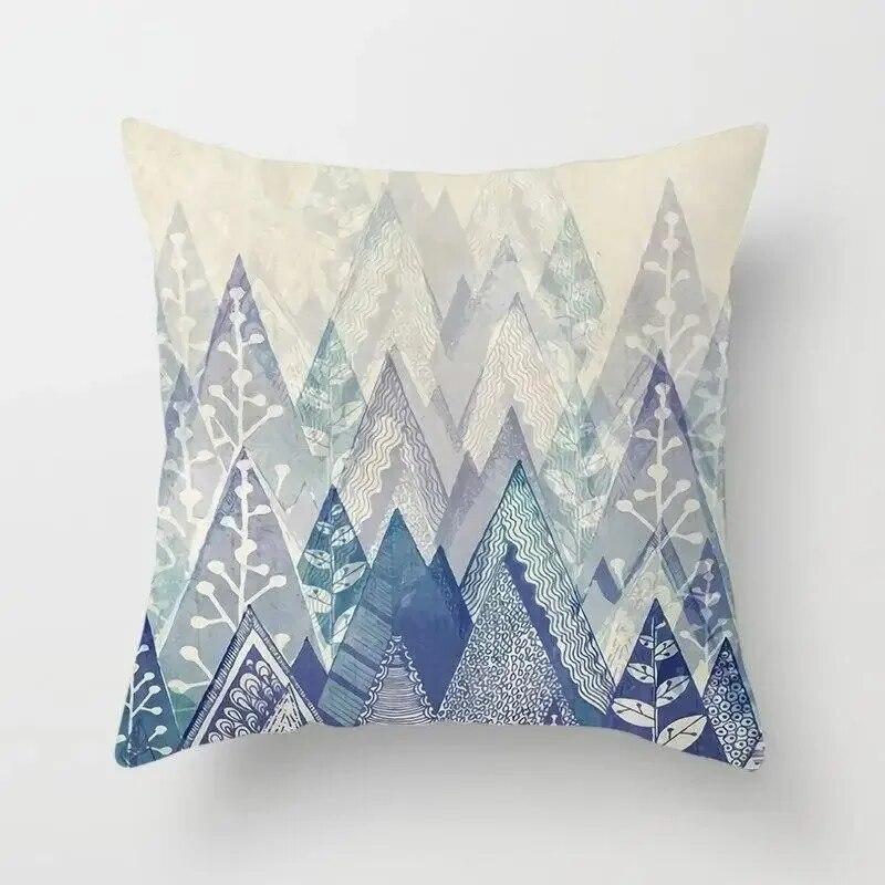 Home decoration boho pillowcase bedroom living room sofa cushion cover 45x45cm peach skin pillowcase