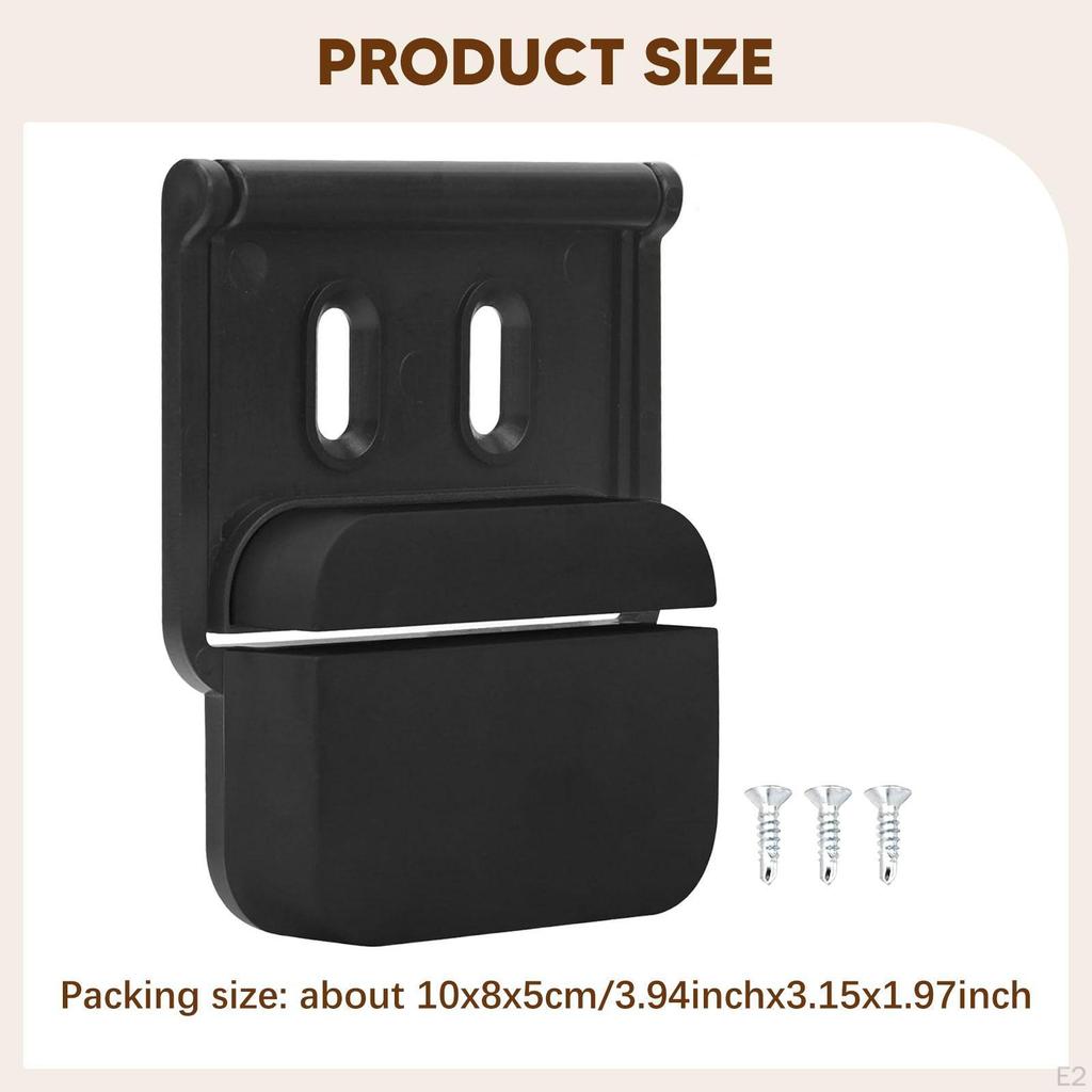 Garage Door Mounting Bracket Enhanced Security Mount Compact for Most Standard Garages Doors