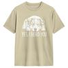 Men T-Shirt Yes I Heard You Line Art Australian Shepherd Dog Lover  Tee Shirt Short Sleeve  T Shirt Round Collar Clothes