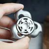 Three-Leaf Stainless Steel EDC Fingertip Spinner Stress Reliever Toys ADHD Anxiety Stress Toys Fidget Toys For Adult Gift