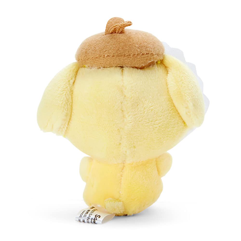 Sanrio Pompompurin Cradle Mascot 744972 White/Yellow