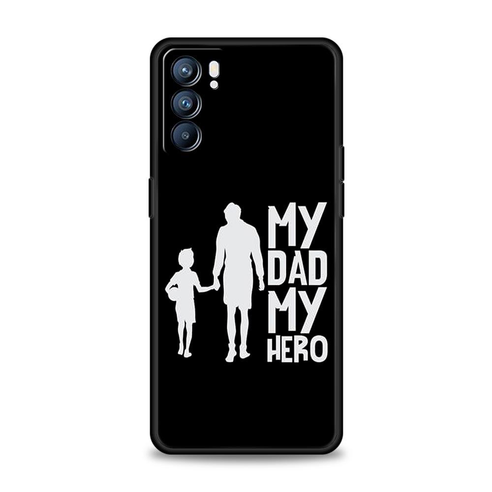 Phone Case For Oppo Reno13 Reno12 Reno11 F Reno10 Pro A54 A53 A95 A76 A74 A57 A98 A80 A79 5G A78 4G Cover Fashion Super Mom Dad