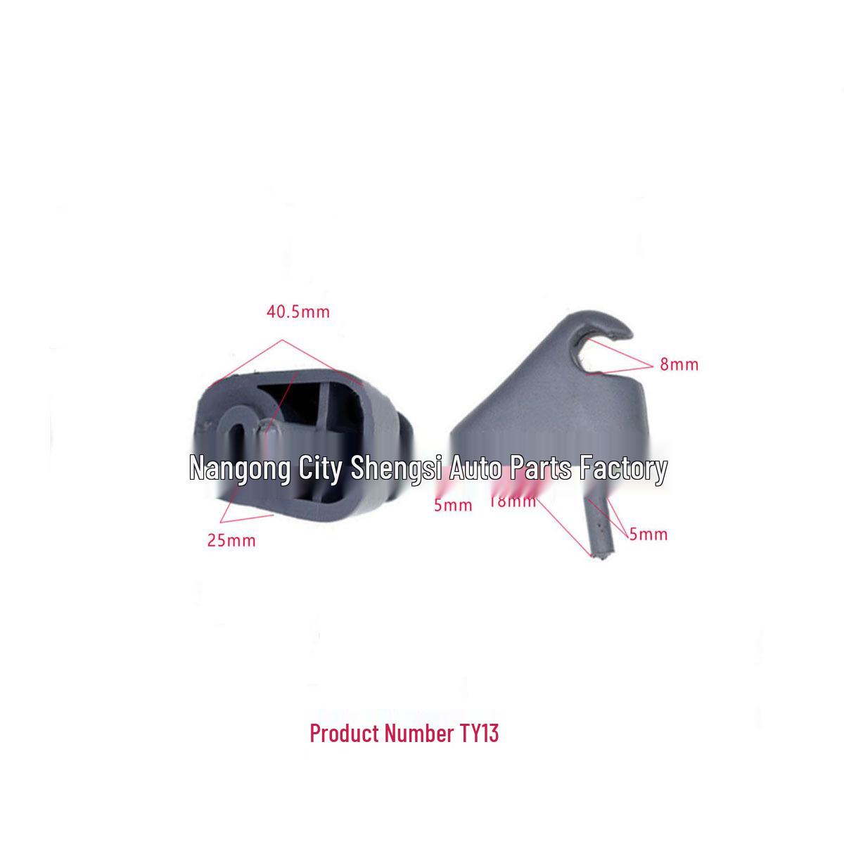 

Daewoo Car Sun Visor Installation Clip - Interior Accessory Fixing Buckle 10000 units