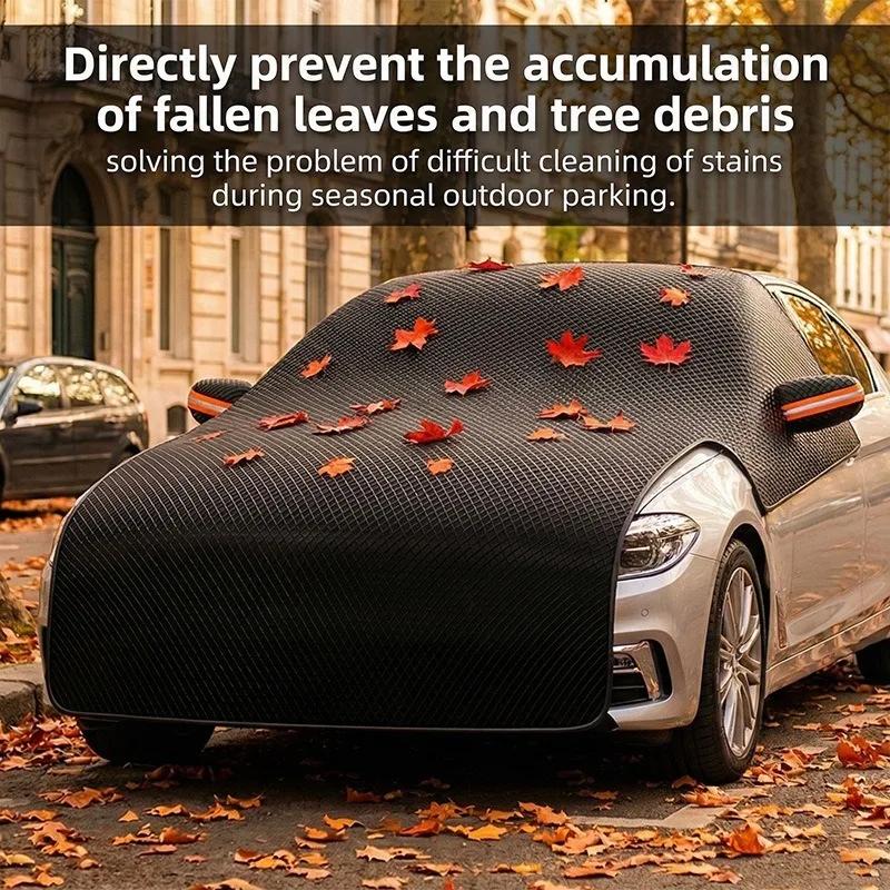 Xiaomi Thickened Car Windshield Snow Cover Frost Ice Shield Waterproof Windproof UV Sunshade for Sedan SUV Winter Auto Accessories
