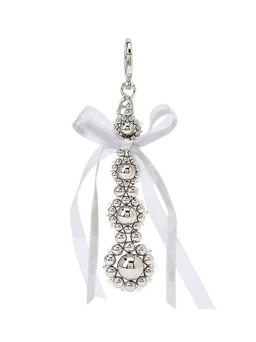 

athe vanessabruno Bag Silver Flower Keychain AAHO5F708SV XXX